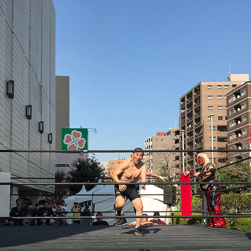 17 11 04 ご当地プロレスin浅草 谷津嘉章 一日限定復帰 Cafe De Shrimp